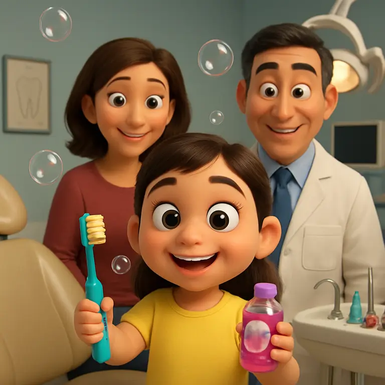 La aventura de cepillar los dientes — página 4