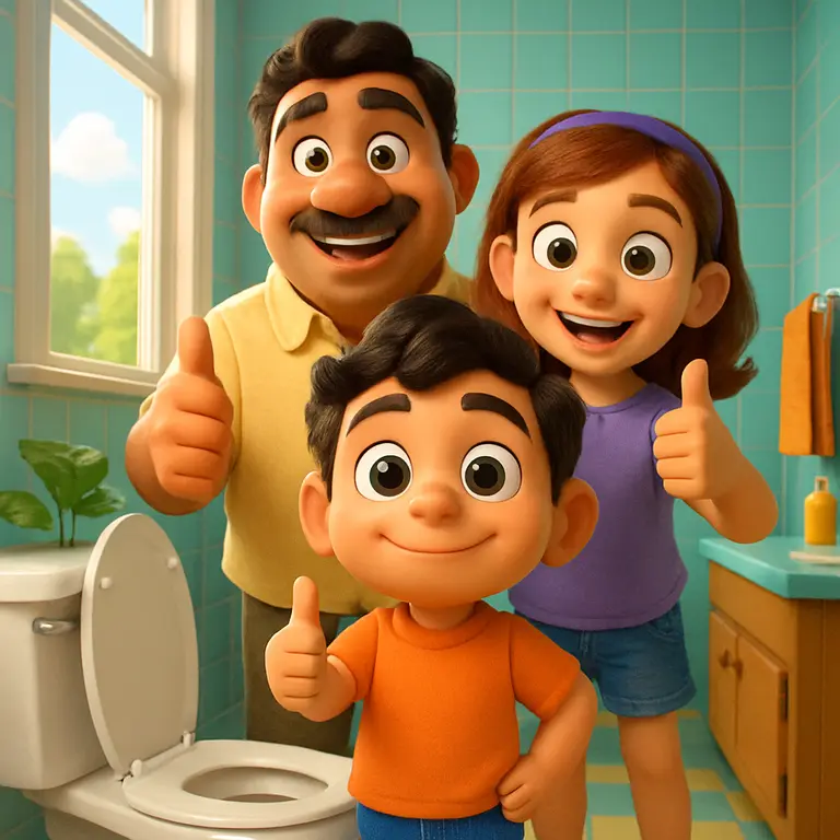 Aprendiendo a usar el baño — página 5
