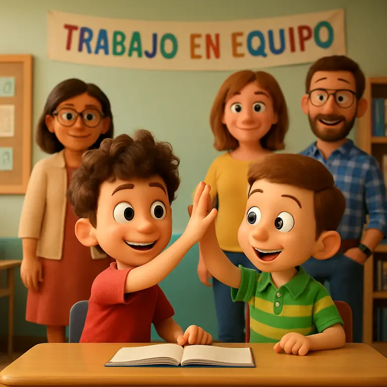 Mi amigo me ayuda a estar enfocado — página 4