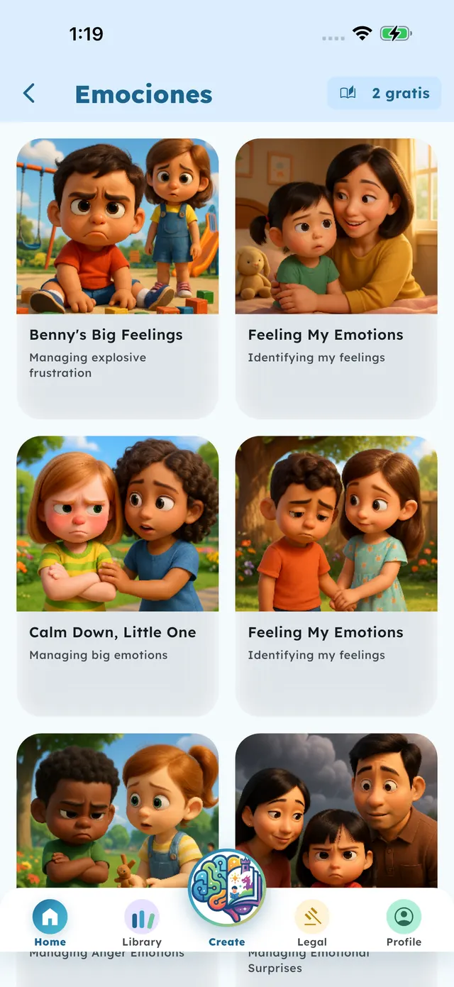 La app NeuroStories: biblioteca de cuentos ilustrados sobre emociones
